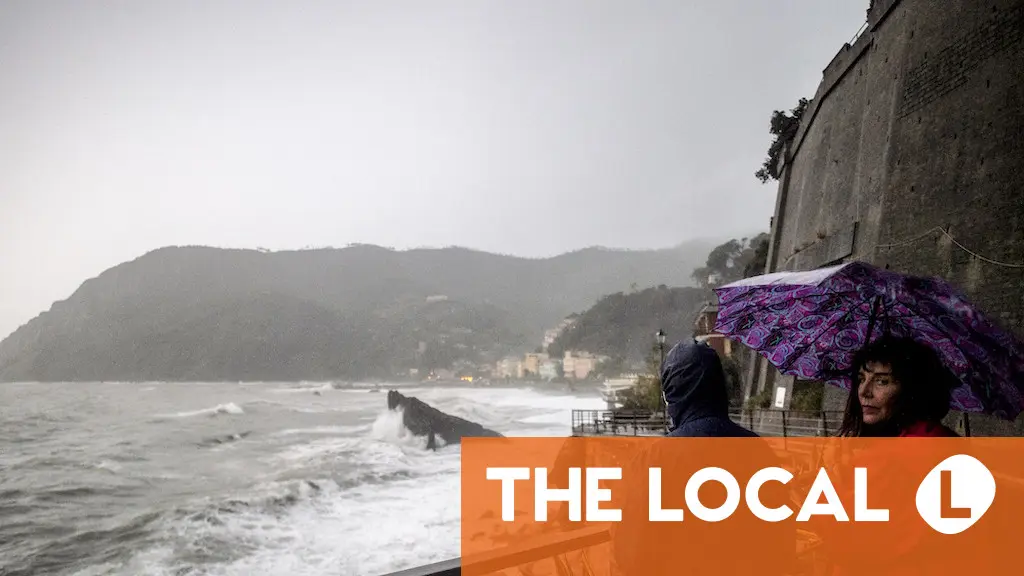 12 Italian regions placed under storm alert this Friday