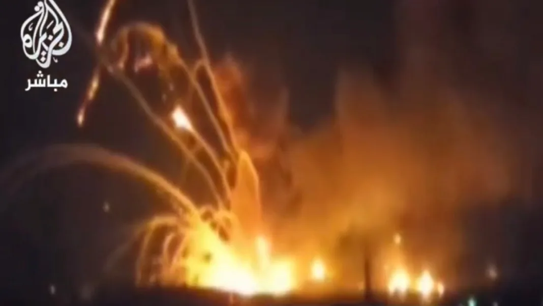 Powerful explosions at Syrian army site near Aleppo injure at least four