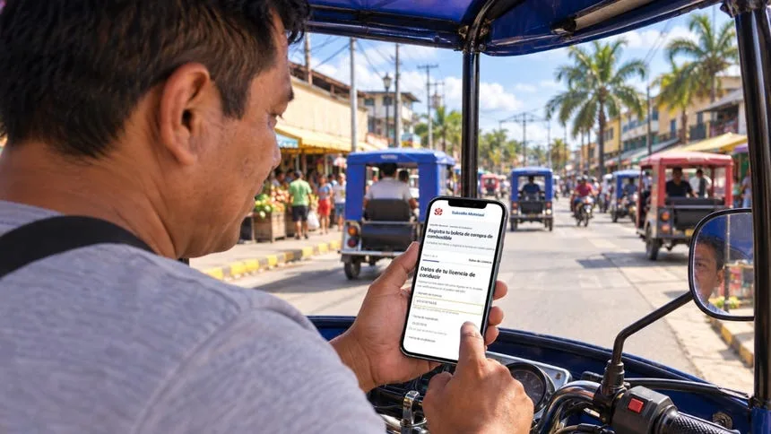 Más de 53 mil mototaxistas de la selva podrán registrar compras de gasolina para recibir hasta S/100 al mes: link para acceder al subsidio