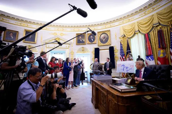 Trump announces ban on CNN, MSNOW and Politico from White House
