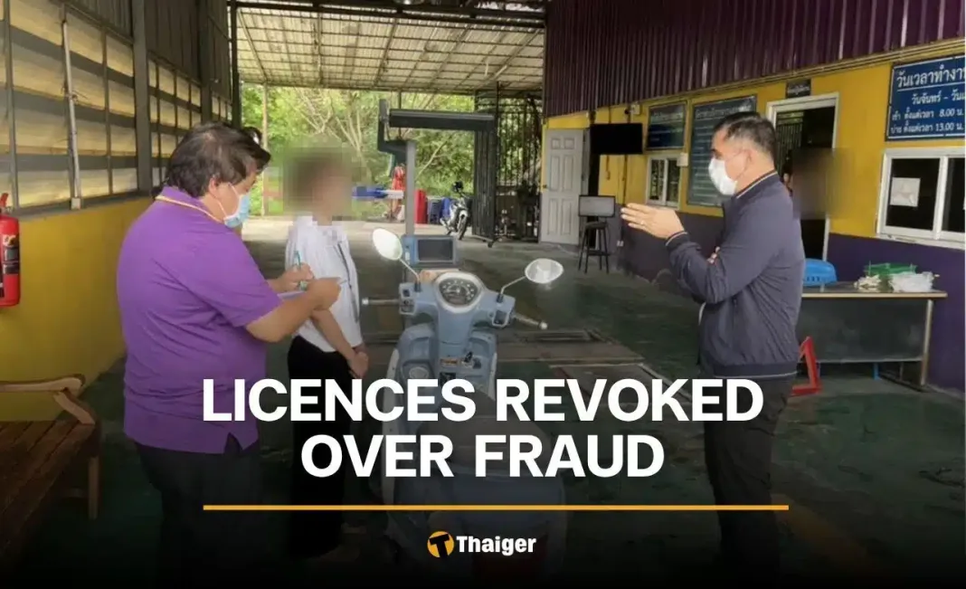 Nonthaburi vehicle inspection centres lose licences over false certificates