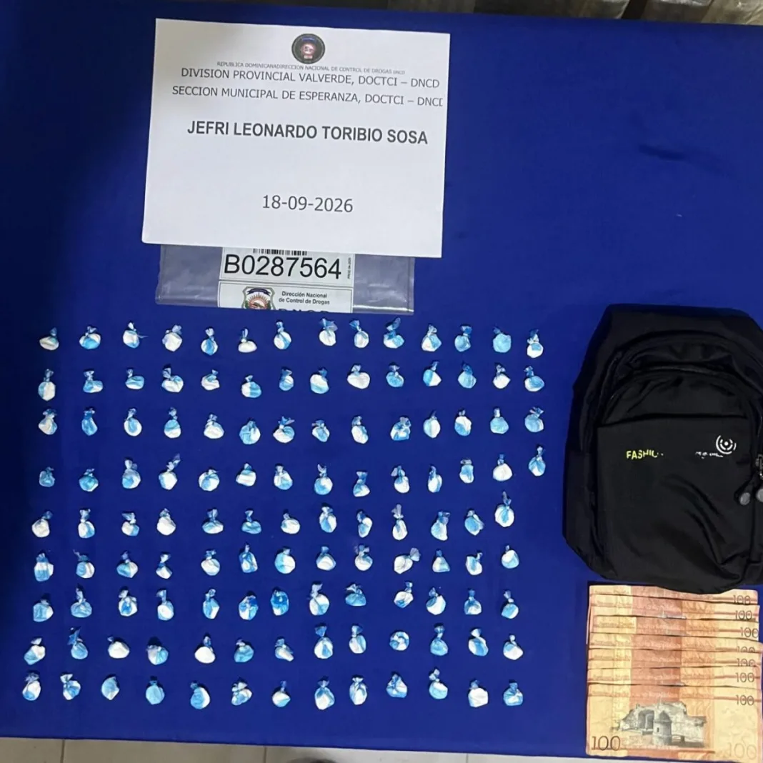 DNCD arresta a 31 personas y ocupa más de 2,000 gramos de drogas en el Cibao Noroeste