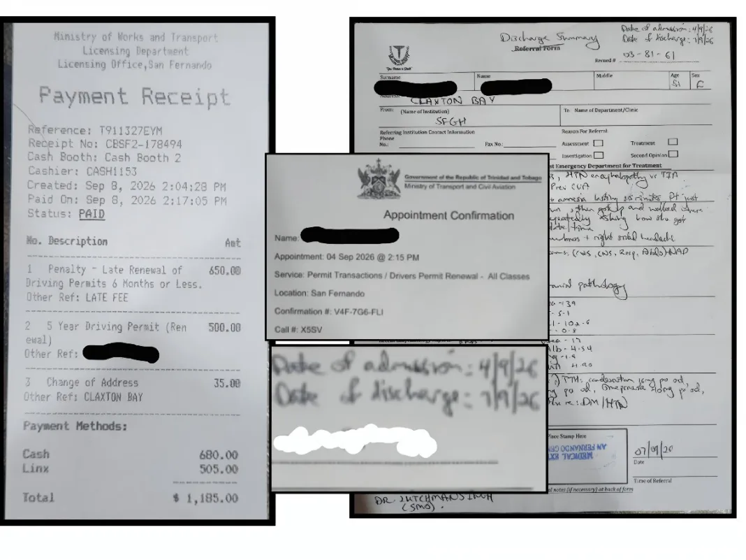 Hospitalised Driver Charged $650 After Missing Scheduled Licence Renewal Appointment