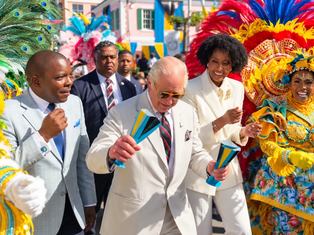 King Charles Catches Junkanoo Fever As Bahamian Ministers Welcome Him