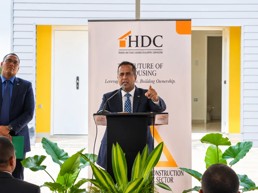 Families Receive Keys to New HDC Homes in Caura Today