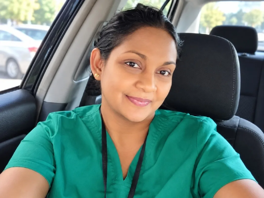 Nurse Thanks Police Officers Who Helped After Car Stalled