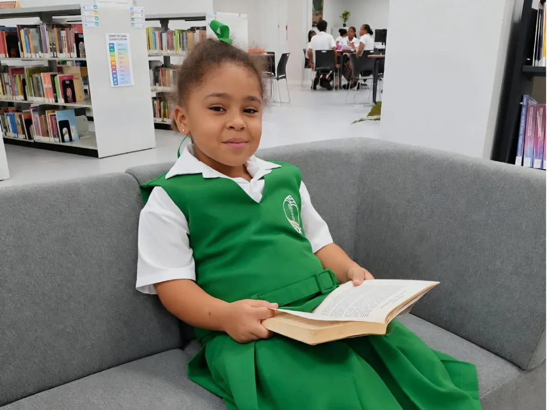 Young Joleigh Makes Reading a Habit at San Fernando Library