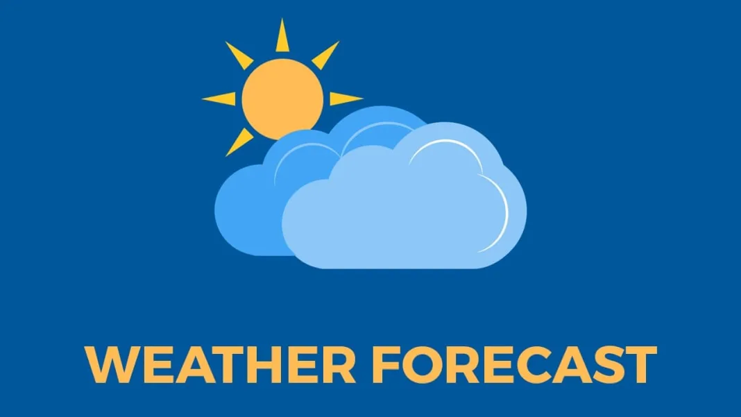 Trinidad and Tobago Forecast: Sunny Day with Possible Thunderstorms and Gusty Winds for Friday
