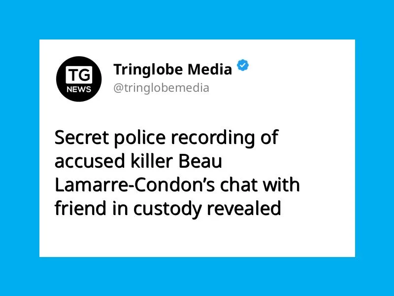 Secret police recording of accused killer Beau Lamarre-Condon’s chat with friend in custody revealed