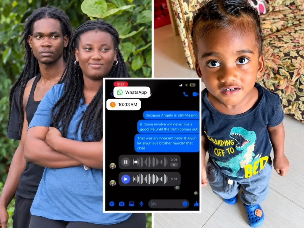 Viral Voice Note Claims Baby Angelo Alive Despite Murder Charge