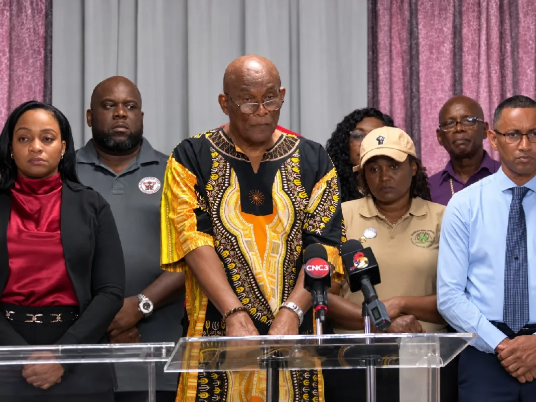Union leaders mobilise workers for Friday’s major Port-of-Spain protest march.