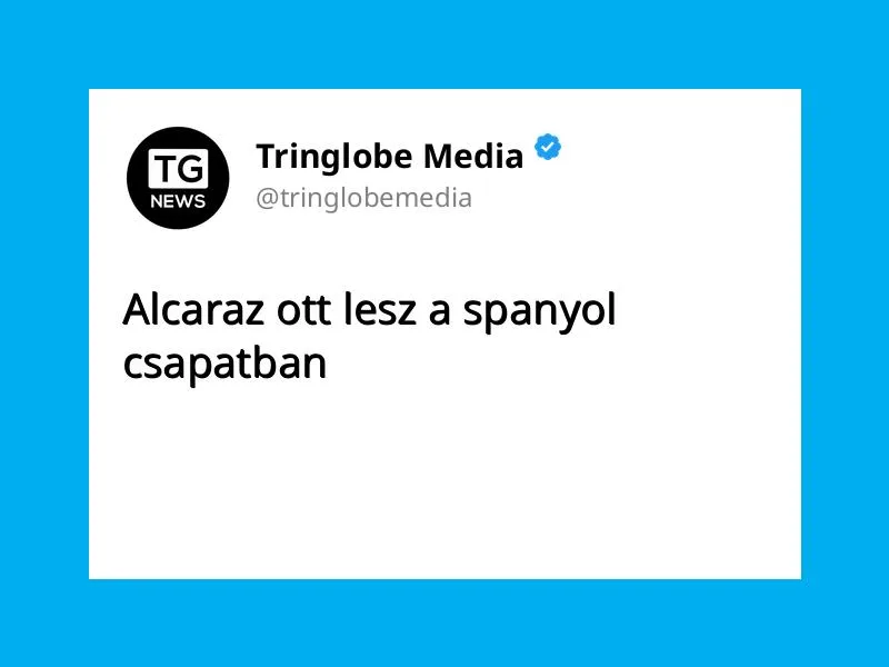 Alcaraz ott lesz a spanyol csapatban