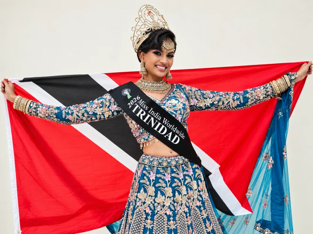 Hailey Pysadee makes Trinidad proud with Miss India Worldwide crown