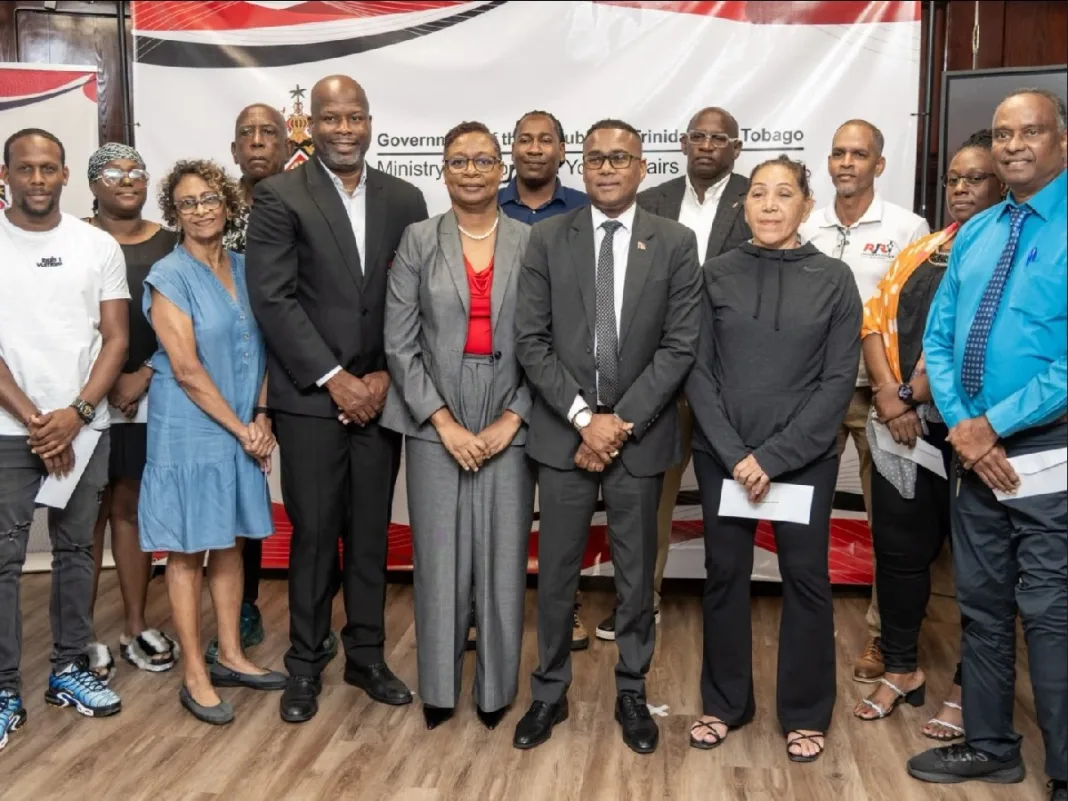 Minister Phillip Watts hands over $10M grant to support Trinidad and Tobago athletes