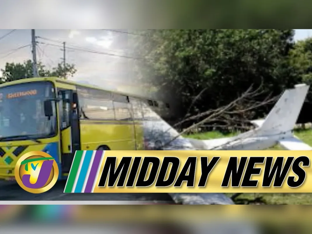 Two passengers die after bus and car collide on St Mary road