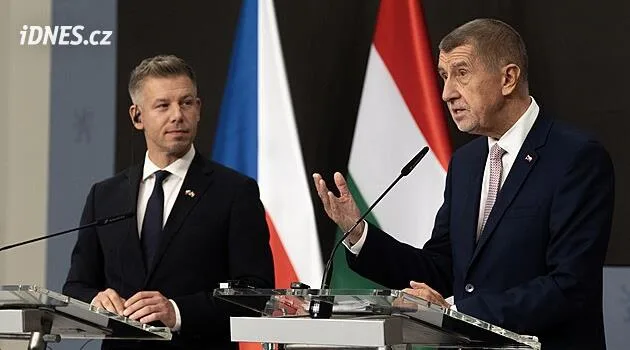 Babiš přijal Magyara. Vztahy vlád Orbánovým odchodem neutrpěly, řekl