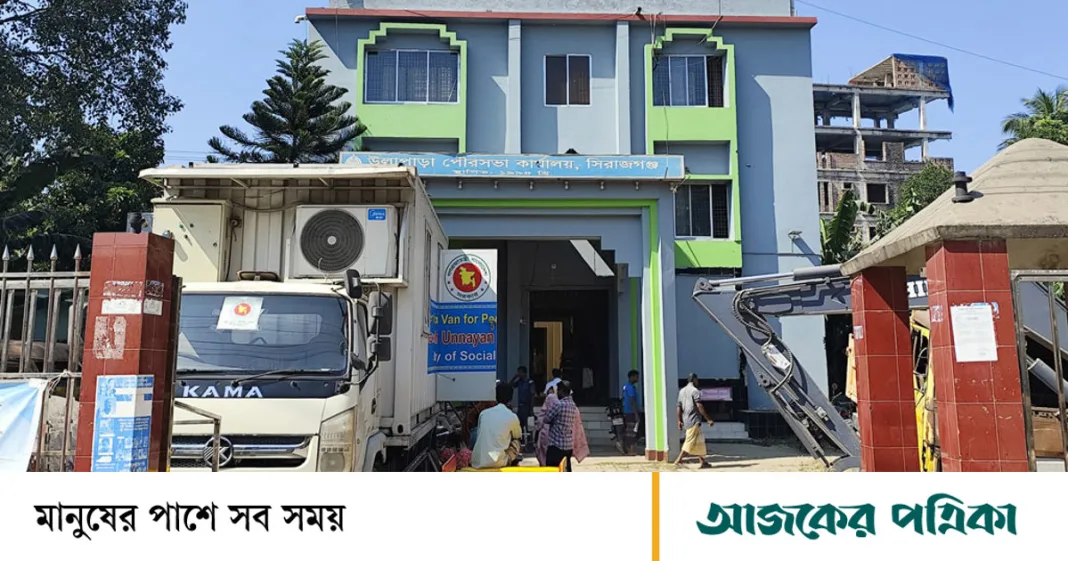 উল্লাপাড়ায় পানি সরবরাহ শুরুর আগেই চুরি ৩ হাজার মিটার