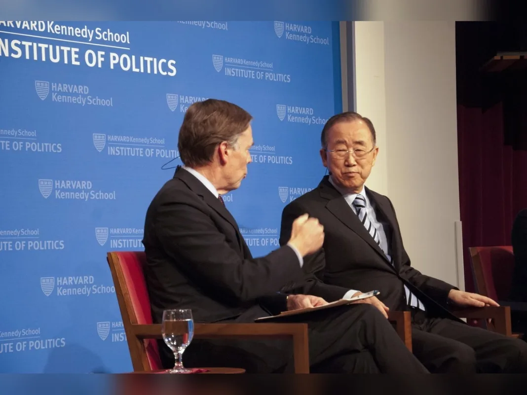 Ban Ki-moon Urges US to Rejoin Paris Climate Agreement at Harvard Forum