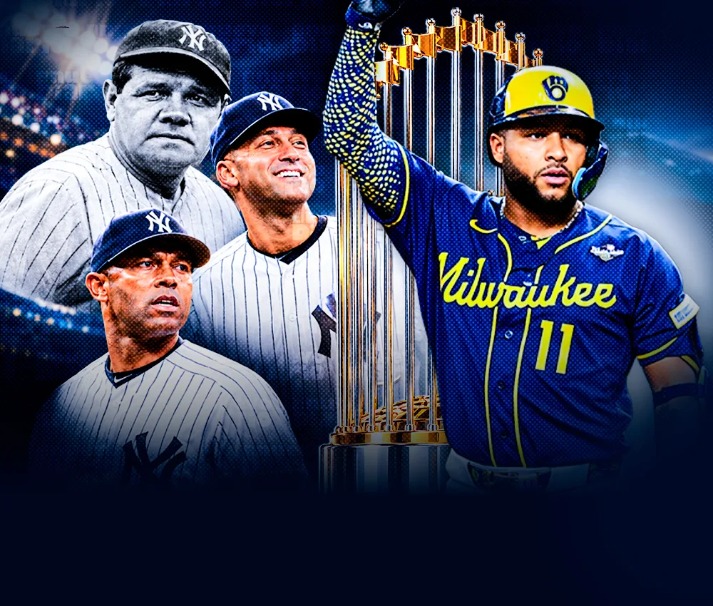 Yankees lideran la historia de las barridas en la Serie Mundial con ocho títulos perfectos; Milwaukee busca unirse a la lista