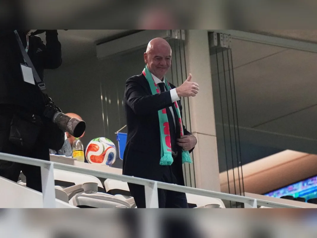 Infantino claims broad support for FIFA re-election after Asian confederation endorsement