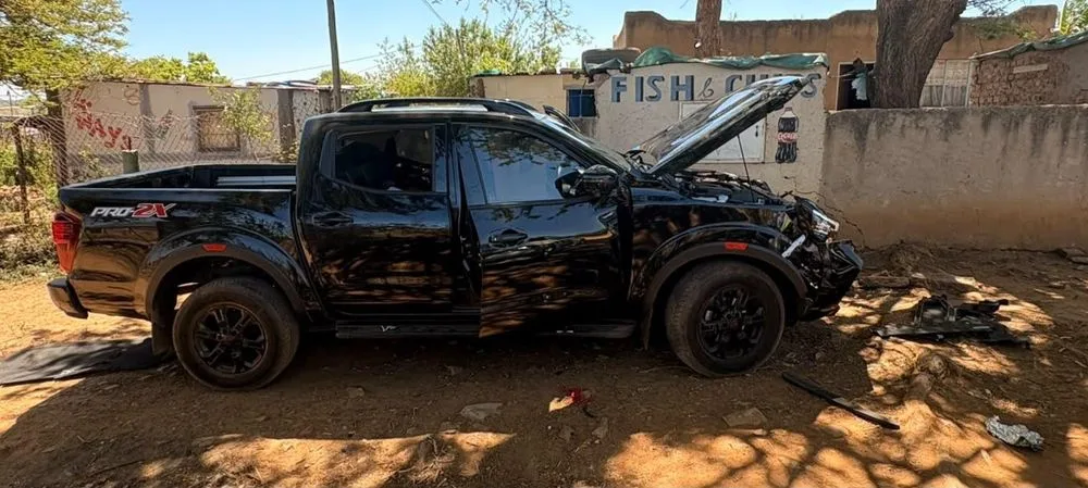 Stolen Nissan Navara recovered at Tshwane informal settlement