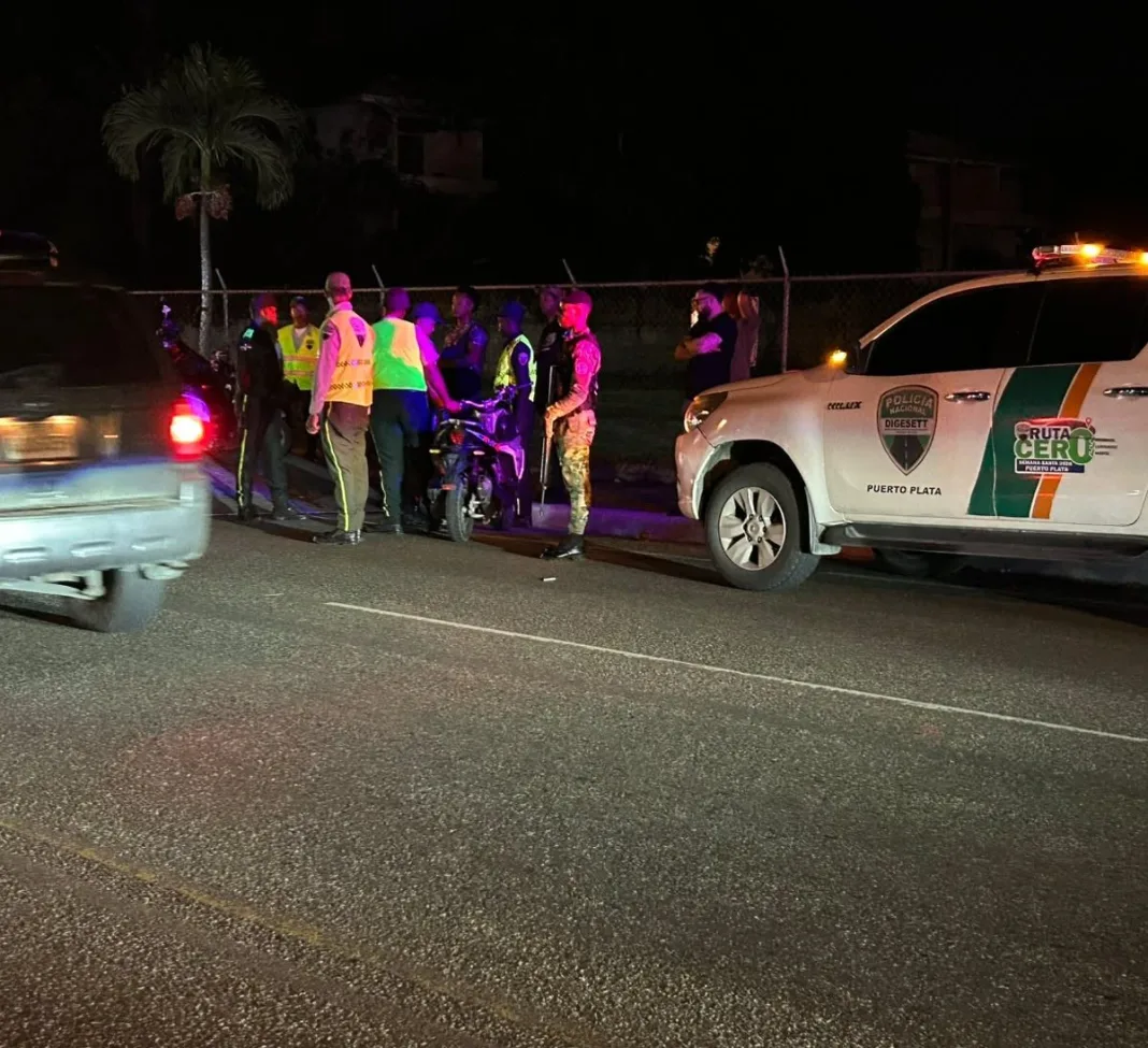 (VIDEO) Digesett realiza operativo de alcoholimetría en sectores de Puerto Plata