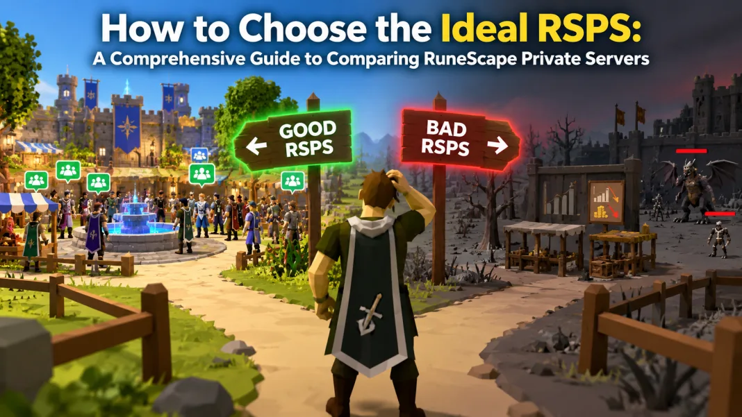 How to Choose the Ideal RSPS: A Comprehensive Guide to Comparing RuneScape Private Servers