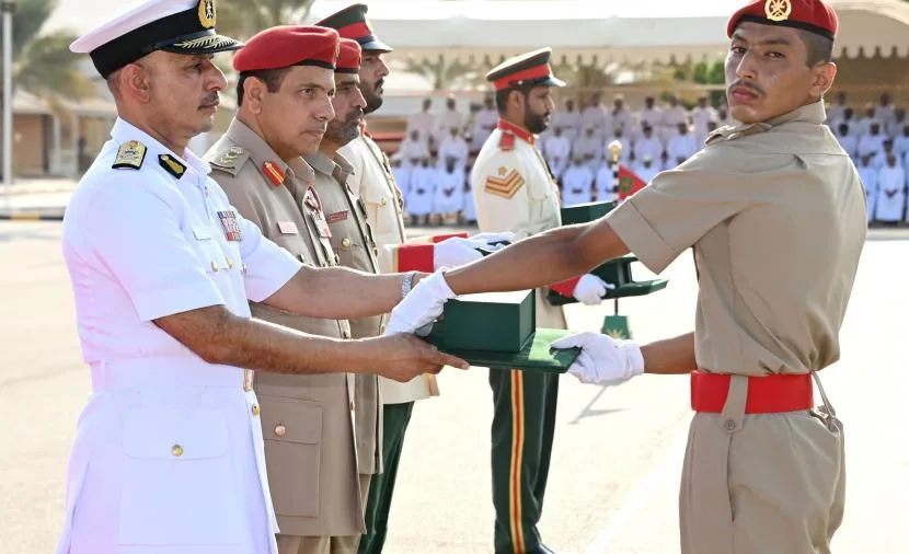 تخريج دفعة من الجنود المستجدين في الجيش السلطاني العُماني