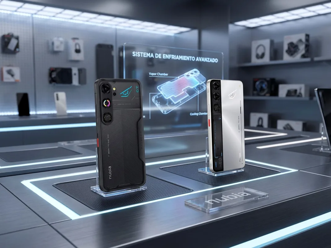 Nubia lanzó dos celulares gaming a precios competitivos, con refrigeración activa y baterías de gran capacidad