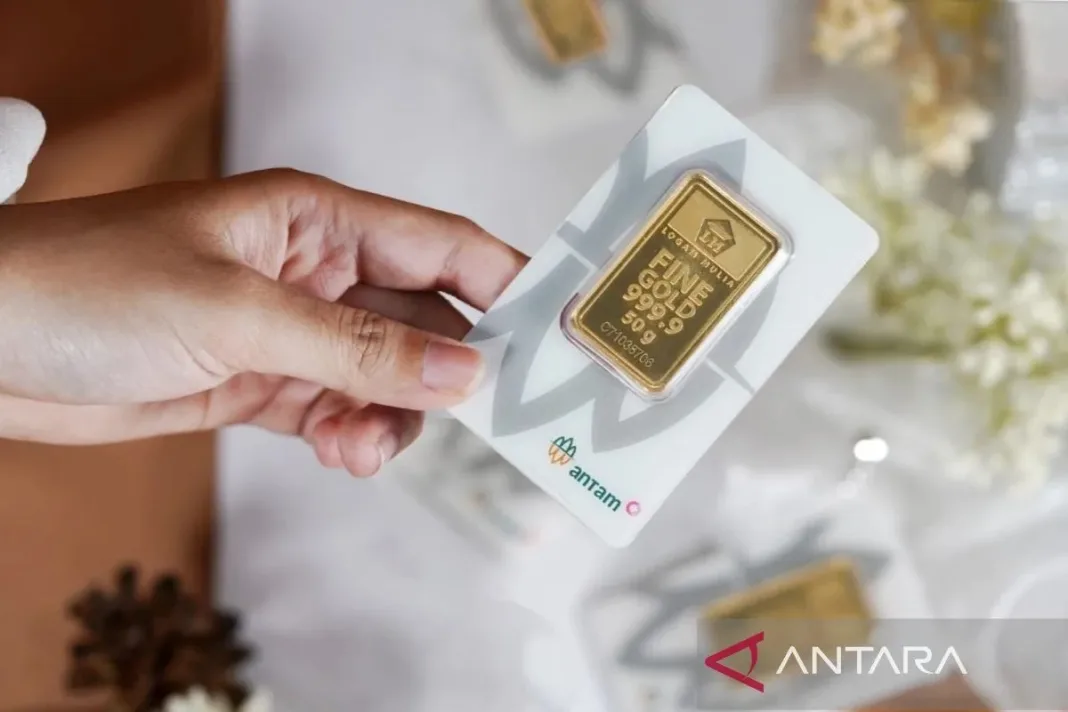 Harga Emas Antam Hari Ini Stabil Rp2.540.000/Gram, Harga Buyback Rp2.335.000/gram