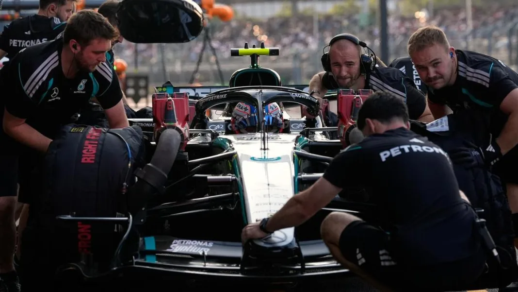 Ailing Antonelli starts well on track in Mexico City