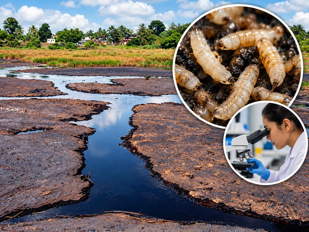 Ryan Mohammed says international researchers are investigating fly larvae surviving in Trinidad’s pitch