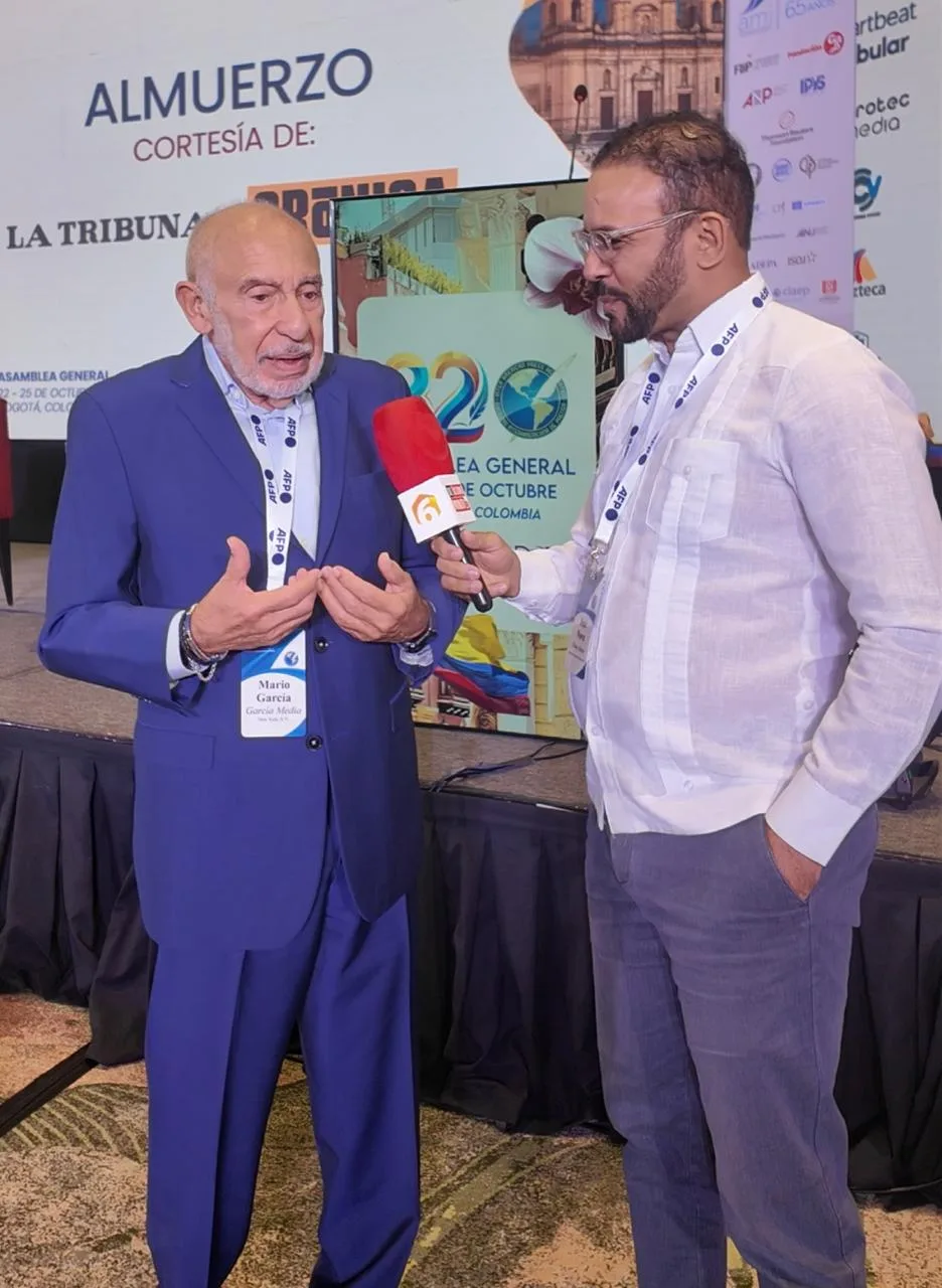 Mario García en la SIP en Bogotá: «El periodista que no se alinee con la tecnología se queda atrás”