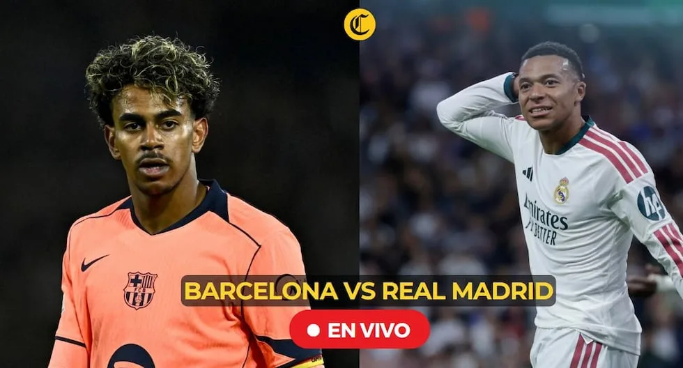 Barcelona-Real Madrid en vivo: El clásico por la Liga de España