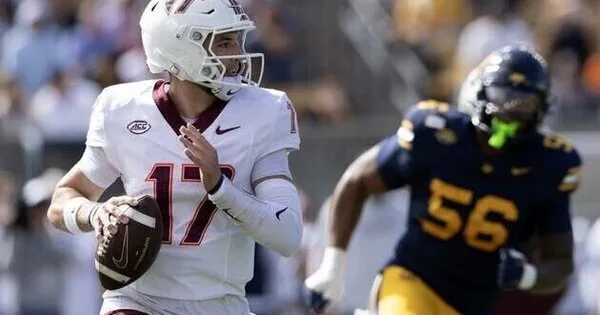 Cal scores with 18 seconds left to complete rally past Va. Tech