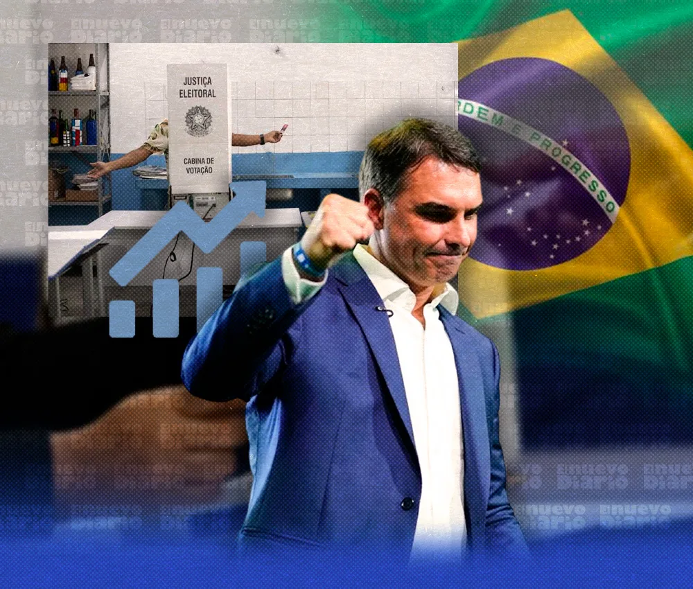Flávio Bolsonaro se mantiene por delante de Lula, con el 25 % de las urnas escrutadas