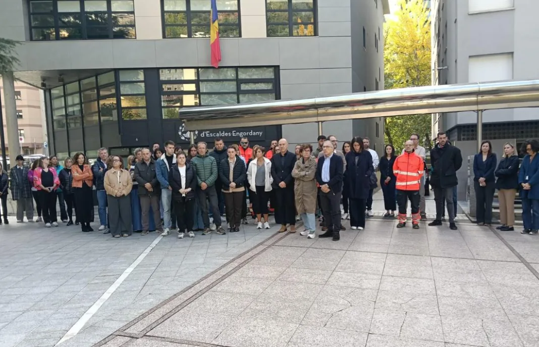 Minut de silenci a Escaldes-Engrdany per l’assassinat d’ahir