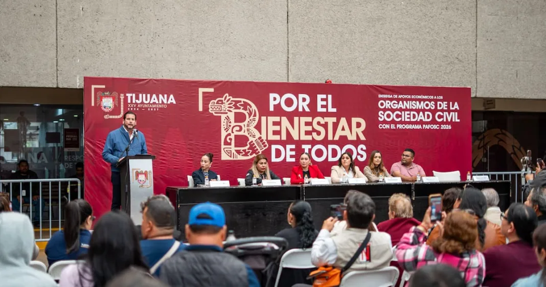 Reciben apoyo económico 87 organizaciones civiles en Tijuana