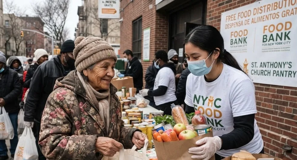 Atención, entregarán alimentos gratis en Nueva York del 26 al 29 de octubre: consulta horarios y despensas