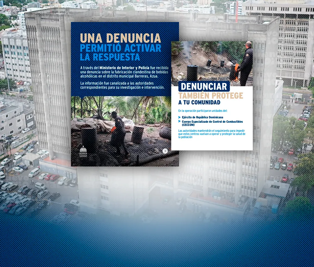 Desmantelan cinco laboratorios clandestinos y destruyen 23,520 litros de clerén en Azua