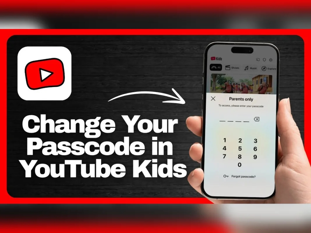 How to set and reset a YouTube Kids parental passcode