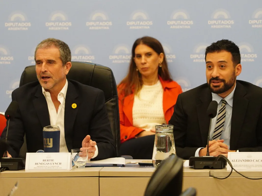 POLÍTICA 
proyecto de Presupuesto 2027 se encuentra en debate en la Comisión de Presupuesto y Hacienda de la Cámara de Diputados de la Nación.
Foto Guillermo Rodriguez Adami