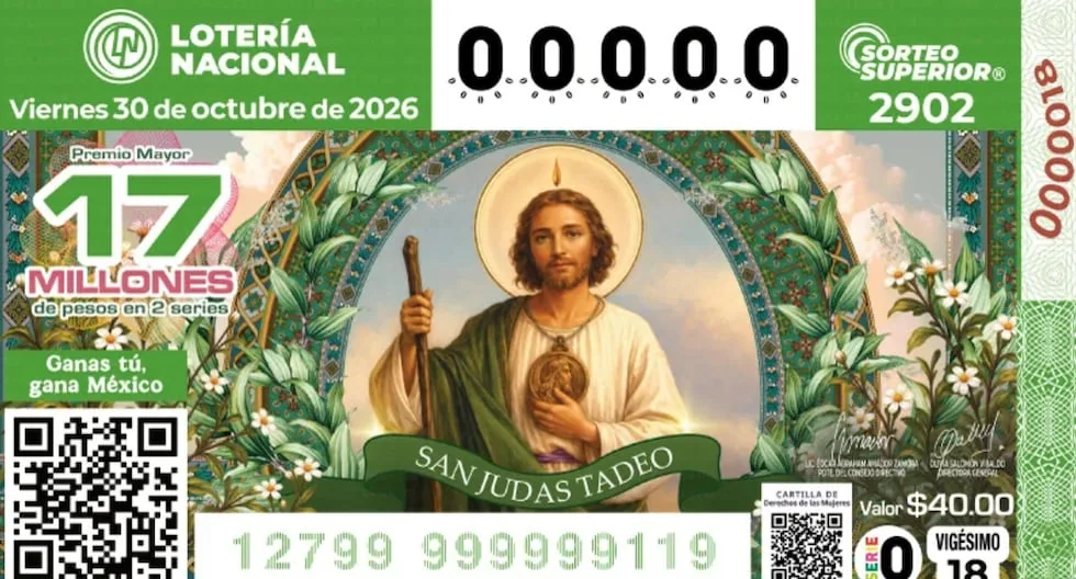 Sorteo Superior 2902 EN VIVO: resultados y premio mayor de hoy, viernes 30 de octubre