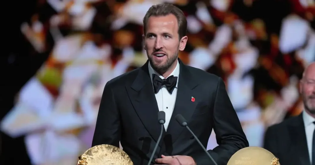 Harry Kane gana el balón de Oro, el primer inglés en conquistarlo en 25 años