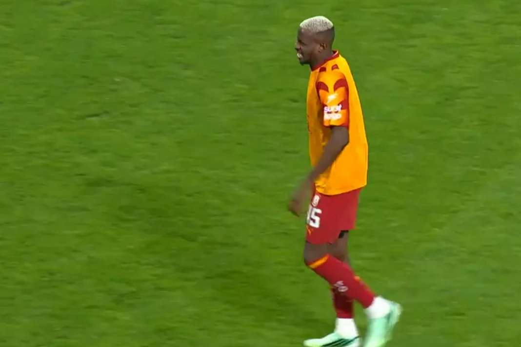 Osimhen’e ne oldu? Galatasaraylıları korkutan görüntü