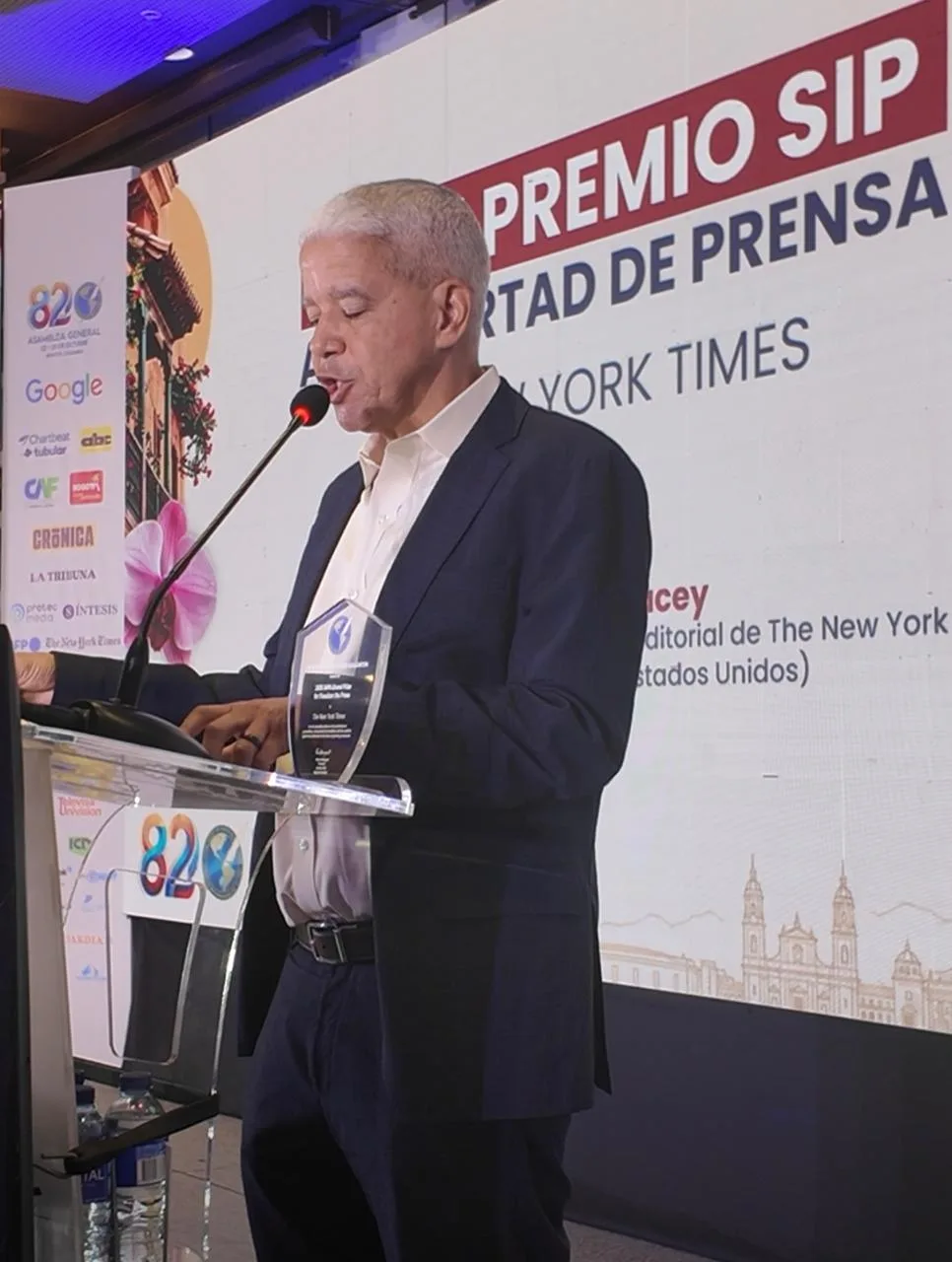 The New York Times recibe Gran Premio a la Libertad de Prensa de la SIP