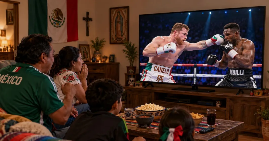 Canelo Álvarez intervino en las negociaciones para que su pelea contra Mbilli se transmita gratis y en vivo por televisión abierta en México