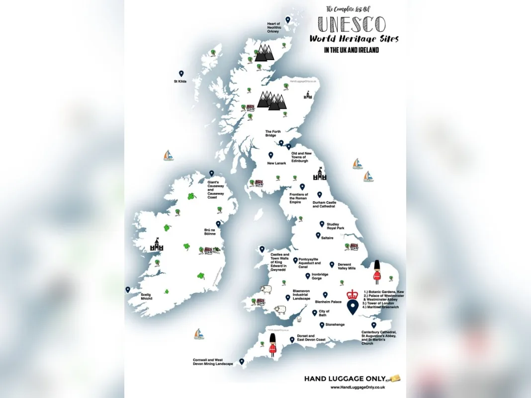 UK’s 28 UNESCO World Heritage Sites: From Stonehenge to Liverpool’s Maritime Legacy