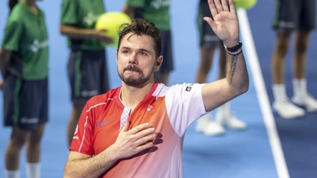 Former world No 3 Stan Wawrinka ends career in home match defeat in Basel