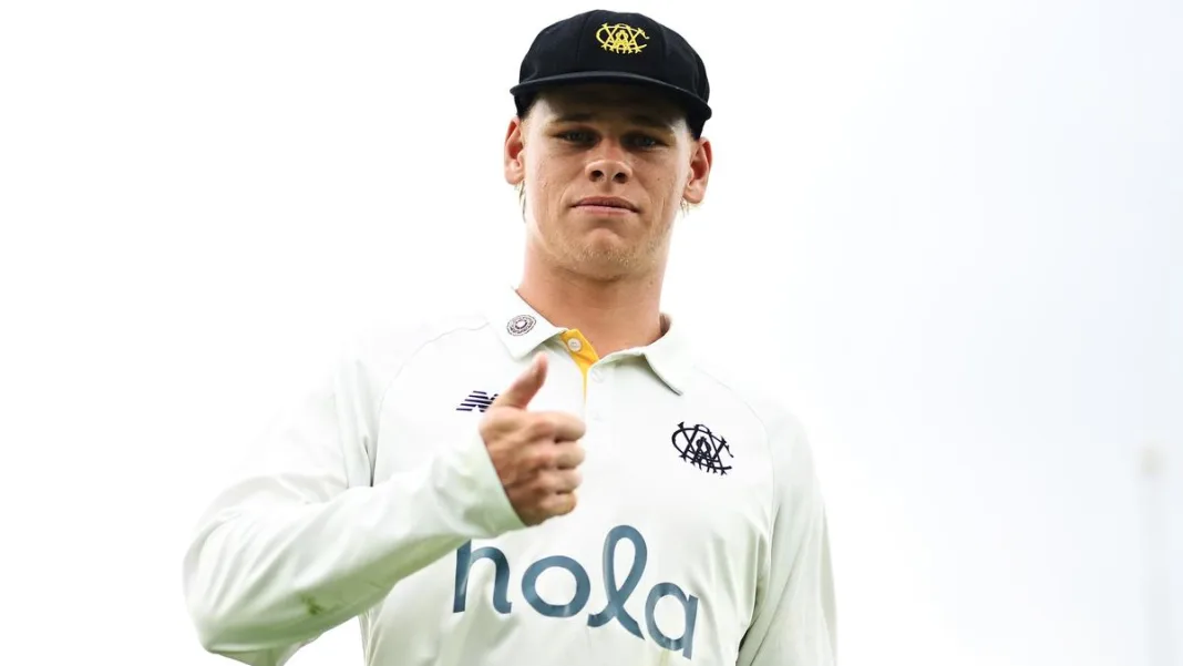 BRISBANE, AUSTRALIA - MARCH 07: Cooper Connolly of Western Australia takes to the field during day three of the Sheffield Shield  match between Queensland and Western Australia at Allan Border Field, on March 07, 2026, in Brisbane, Australia. (Photo by Albert Perez/Getty Images)